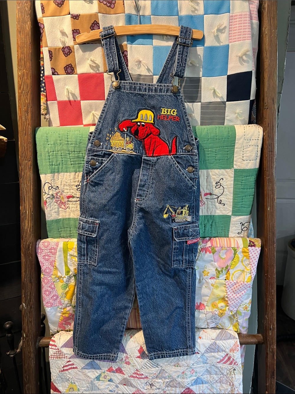 Vintage Clifford overalls size 5t